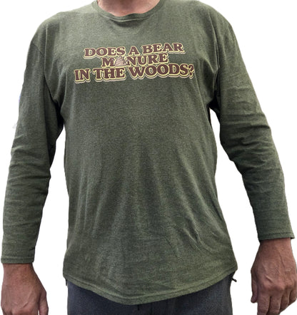 Does A Bear Manure in the Woods