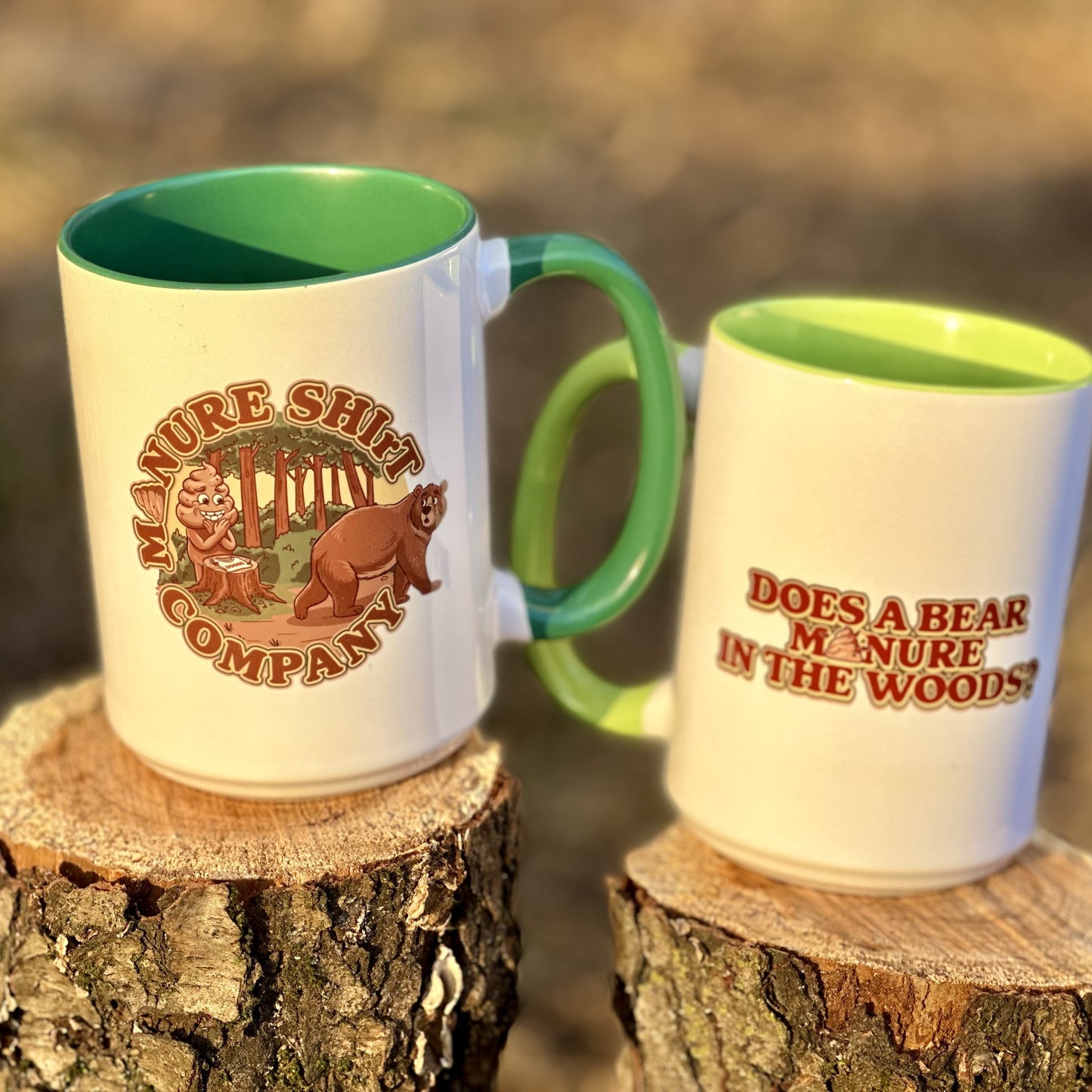 Does a Bear Manure In the Woods Mug