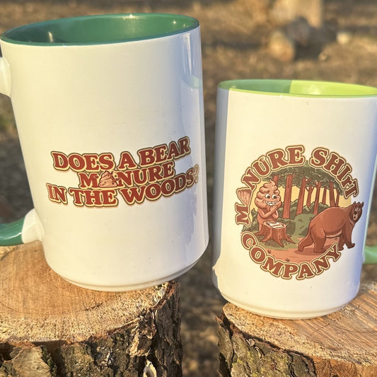 Does a Bear Manure In the Woods Mug