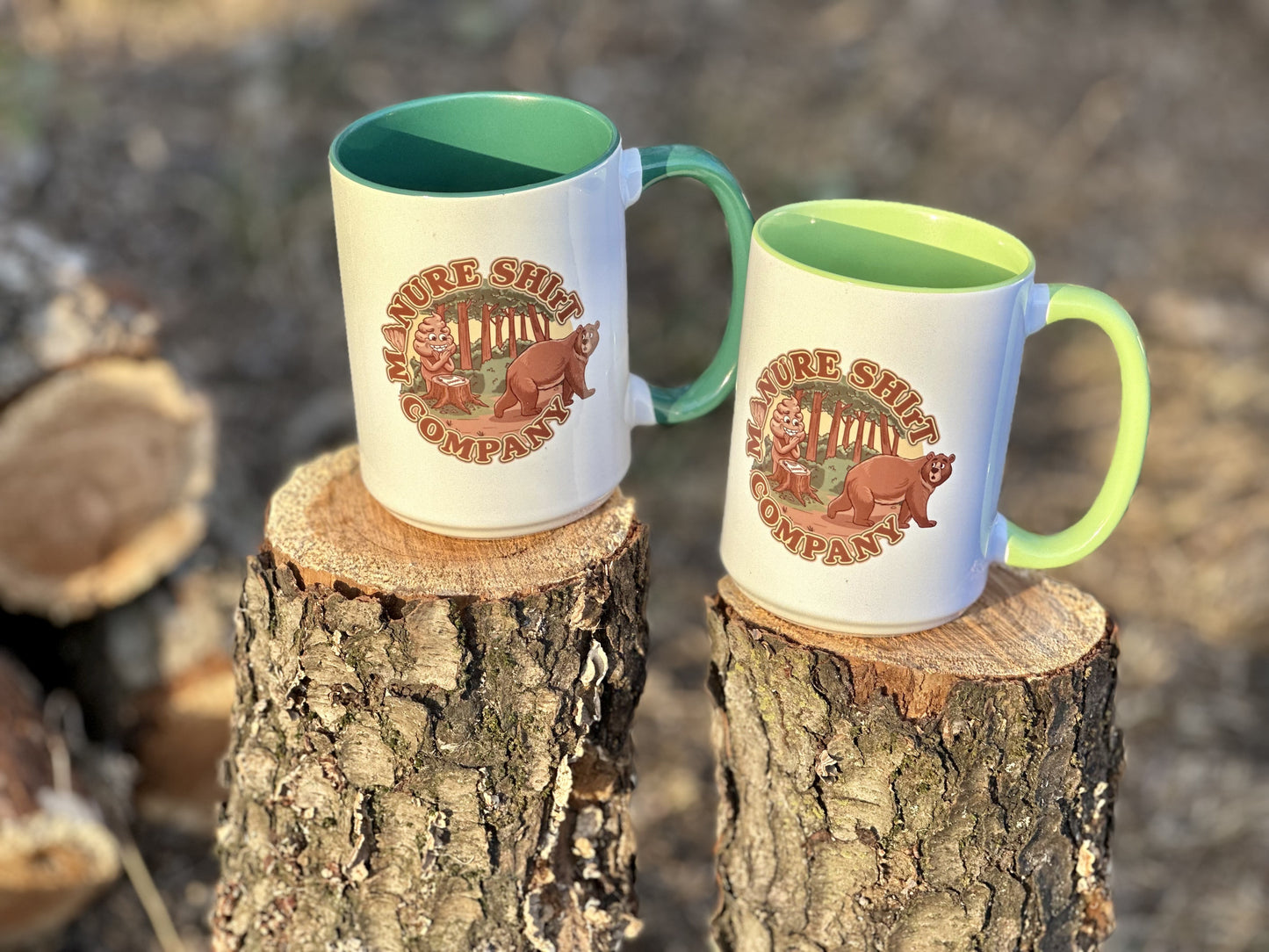 Does a Bear Manure In the Woods Mug
