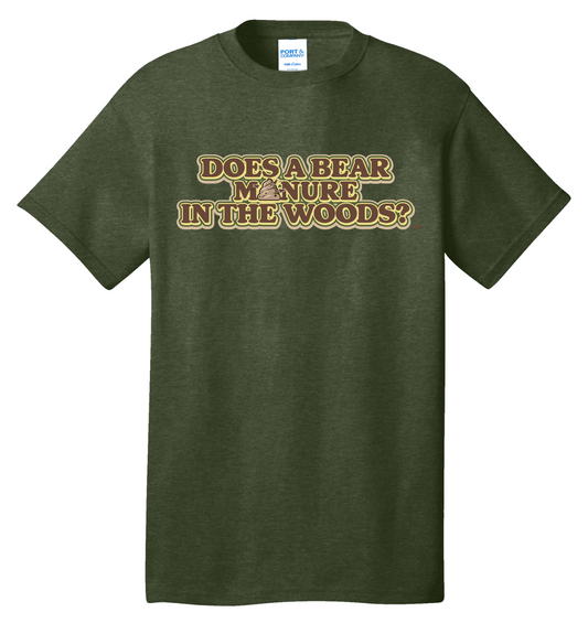 Does A Bear Manure in the Woods