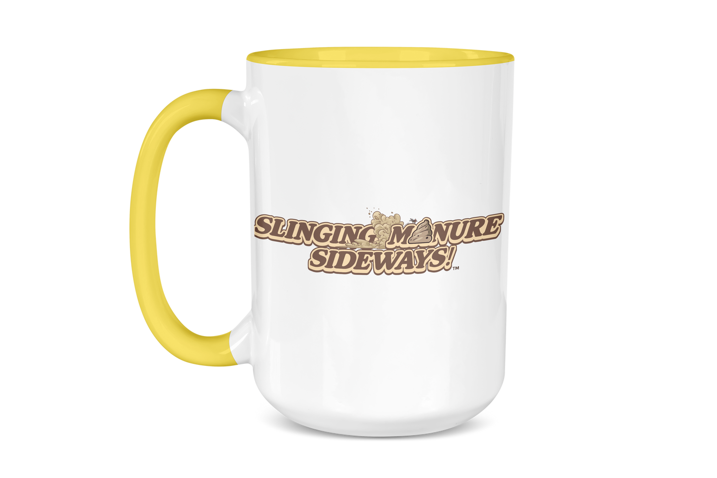 Slinging Manure Sideways Mug
