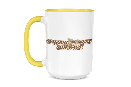 Slinging Manure Sideways Mug
